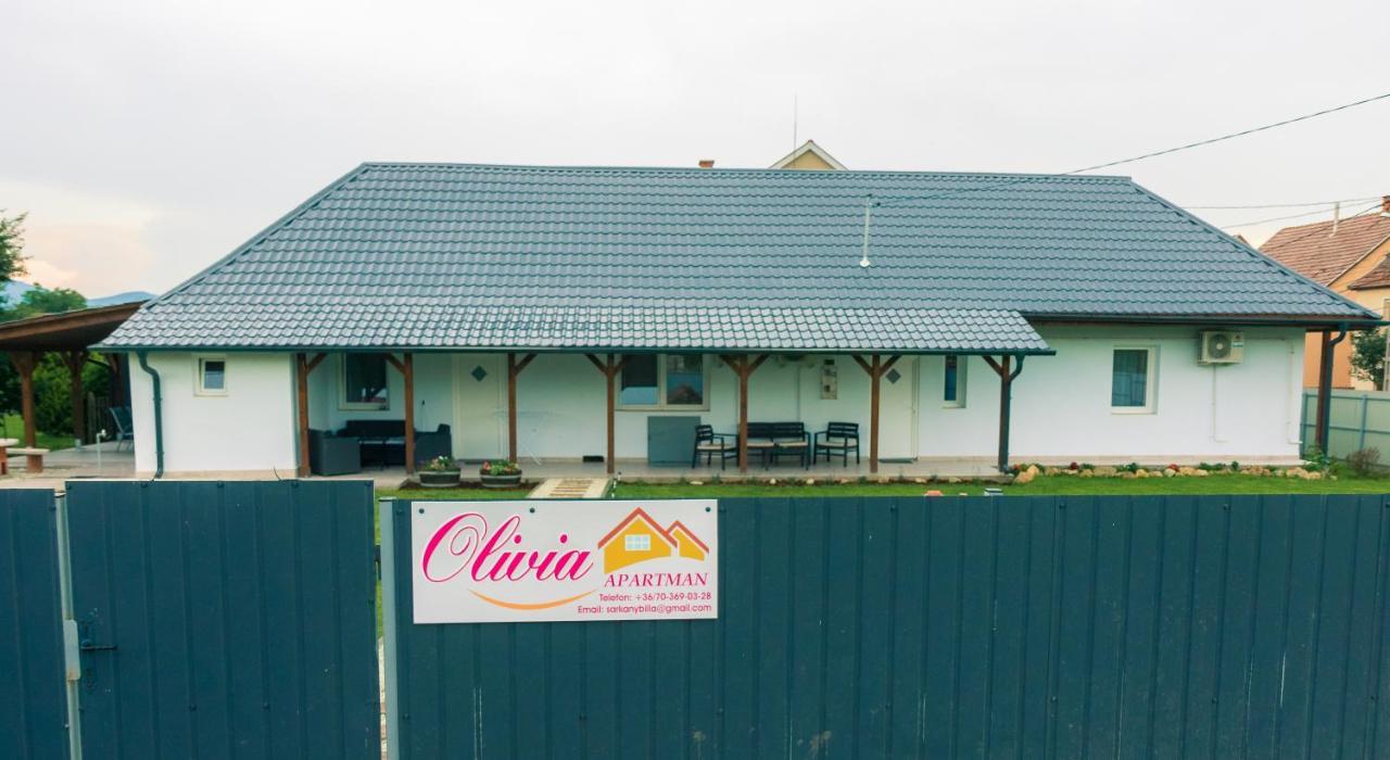 Апартаменты Olivia Apartman Шарошпатак Экстерьер фото